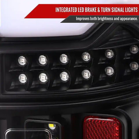 Spec-D Tuning LT-RAM1915JMLED-TM Tail Light Assembly LED Clear Lens