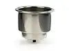 304 S.S. CUPHOLDER W/DRAIN