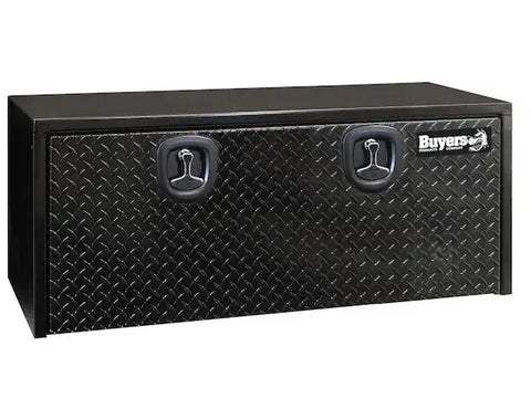 Buyers Products 1702510 Tool Box Underbody 1 Drop Door Brite Tread Aluminum 49 I