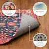 SOLID ESPRESSO 2.5X7 WASHABLE RUG