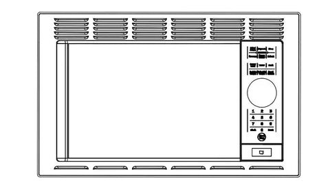 GREYSTONE MICROWAVE-.09 CUFT BLACK