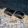 Putco 19855 - Pop Up Nylon Oval Lockers Side Bed Rail Stainless Steel Pair