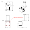 SHADEFIN  MINI - SQUARE TUBE RAIL M