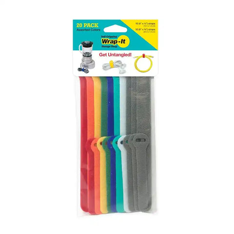 WRAP-IT 420-48M SELF-GRIPPING 20 PK-BLUE