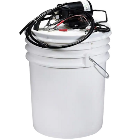 OIL CHANGE KIT WITH 12V PUMP & PAIL