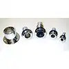 1 1/2' CHROMED THRU-HULL