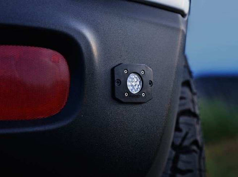 RIGID Industries 20641 - Ignite Back-Up Kit Diffused Lens Flush Mount Black Housing Pair