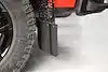 Putco 78175 - Mud Skins Flaps Brushed Stainless Features Hex Shield