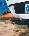 GH-060 2.5' SHANK SERRATED HITCH STEP 500L