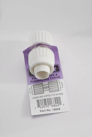 3/4  POLY B X 3/4 PEX CONN