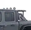 Black Horse Off Road AR2-05BA3-PLFB - Armour II Roll Bar W/Basket Kit