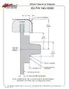 WILWOOD 140-10996-DR FDL FRT KIT11.00 DRILL-RD