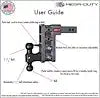 GEN-Y HITCH GH-1725 MEGA-DUTY 3' SHANK 12' DROP 3.5K TW