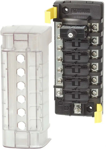 CIRC BRKR BLOCK ST CLB 6CIRC W/GND