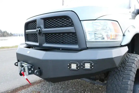 DV8 Offroad FBDR2-02 10-18 RAM 2500/3500 Truck Front Full Size Bumper
