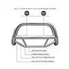 Black Horse Off Road MBS-HOB3101-PLFR Stainless Steel No skid plate