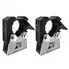 BUILTRIGHT 104005 RISER MOUNT (PAIR) - INCLUDES 1' -