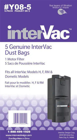 Y08-5 DUST BAGS FOR H F AND RM