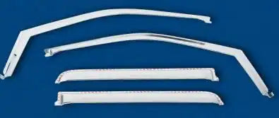 Putco 480026 - Element Chrome Window Visor Tape On 4 pc.
