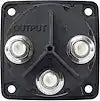 BLUE SEA 6008200-BSS SWITCH M SERIES 3 POS SELECTOR BLAC