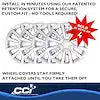 COAST2COAST IWC55516S WC 12-19 BEETLE SILVER 16' 12 SPK