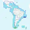 MEXICO  CARIBBEAN TO BRAZIL GARMIN
