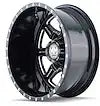 MONSTIR (8101) REAR BLK/MILLED SPOK