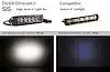SS6 WHITE SAE DRIVING LIGHT BAR (SI