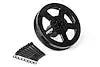 APR MS100184 DUAL PULLEY KIT  PRESS ON
