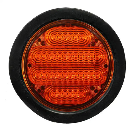 4' ROUND; AMBER