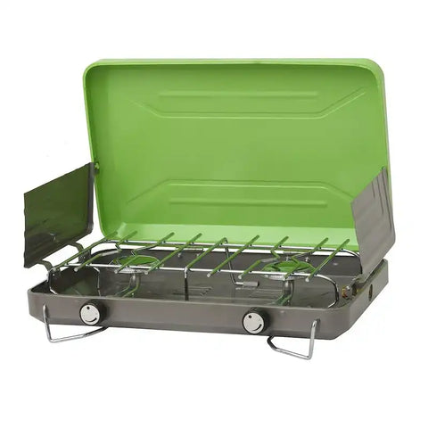 2 BURNER CAMPING STOVE