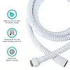 60'SS RV SHOWER HOSE WHITE