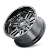 WHEEL GROUP 8115-2981BM MAYHEM APOLLO 8115 GLOSS BLACK/MILL
