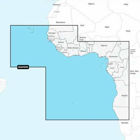 AFRICA  WEST GARMIN NAVIONICS+