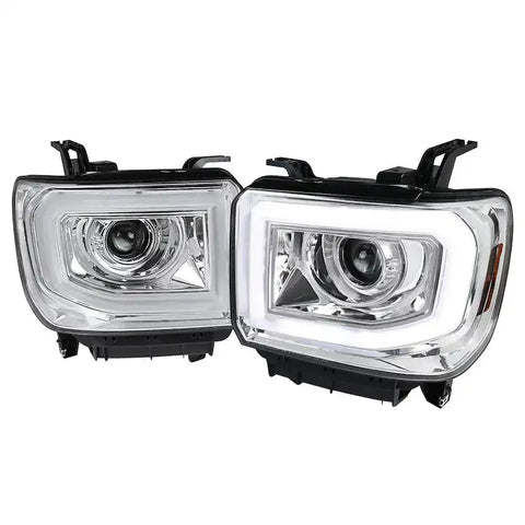 PROJECTOR HEADLIGHTS - CHROME