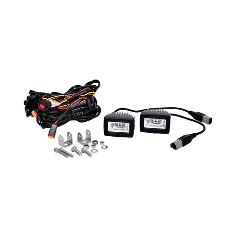 KC HILITE 328 C2 LED; 2' AREA LIGHT FLOOD BEAM SY
