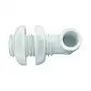 CONN-TH 90D 3/4' HOSE WHT