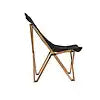 OVERLAND VCL 30100041 KICK IT CAMP CHAIR - WOOD BASE & ST