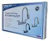 CATALINA 8' KITCHEN FAUCET  CHROME