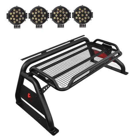 Black Horse Off Road RB-BA1B-PLB Atlas Roll Bar Kit