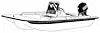 BOAT COVER CCB-18  PG GRAY