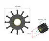 ALBIN 06-01-014 PREMIUM IMPELLER KIT PN 06-01-014