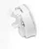 WHITE NYLON NON-LOCKING SLAM LATCH