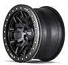 WHEEL GROUP 9303-2936MB12 DT1 9303)  BLK W/SIMULATED RING 20