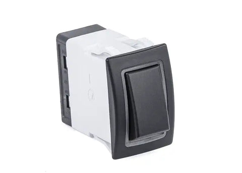 ROCKER SWITCH  HALO SPST  BLUE HALO