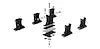 NV LOW ROOF ALUMINUM CARGO RACK PAC