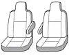 COVERCRAFT GTF342COBK GTSC EXCURSION 00-05 W CAPT BCKT W
