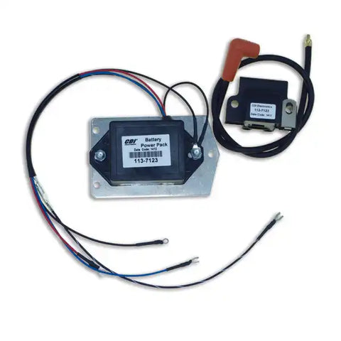 CDI ELECTRON 113-7123 J/E BATT CD W/POINTS 3/4CYL