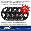 COAST2COAST IWCIMP408BLK WS 15-19 MUSTANG GL BK 17' 5 SPK