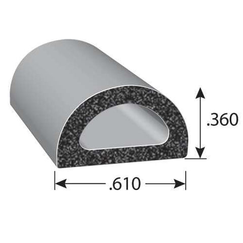EPDM SPONGE DSEAL W/PSA 25FT
